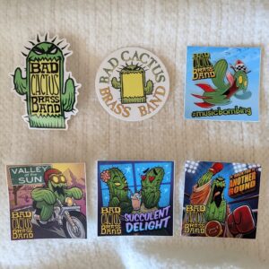 Sticker Pack - All 6 Stickers